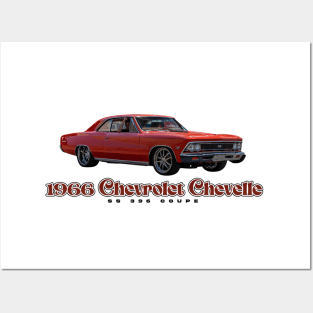 1966 Chevrolet Chevelle SS 396 Coupe Posters and Art